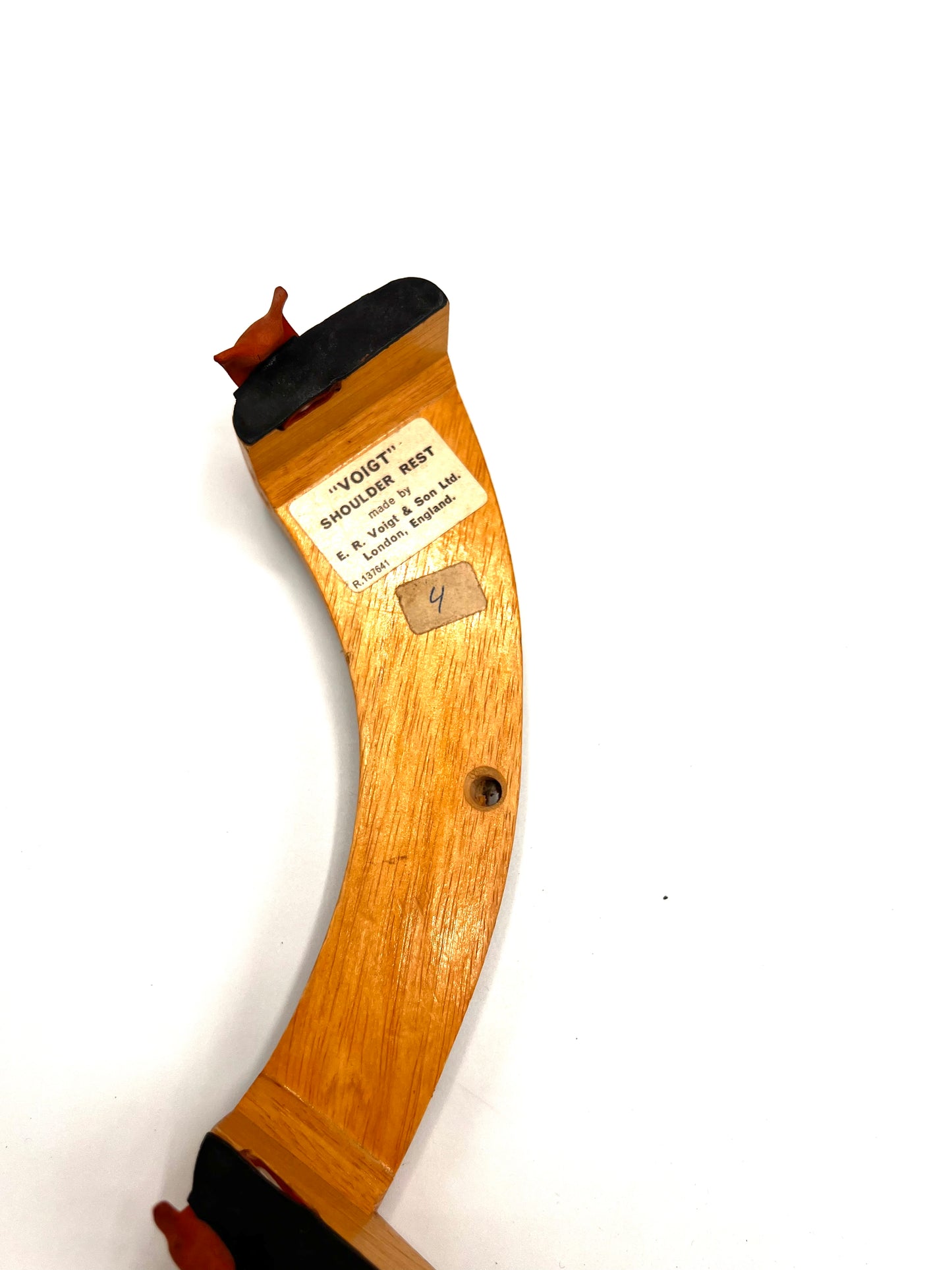Voigt Shoulder Rest - Vintage Houten Schoudersteun