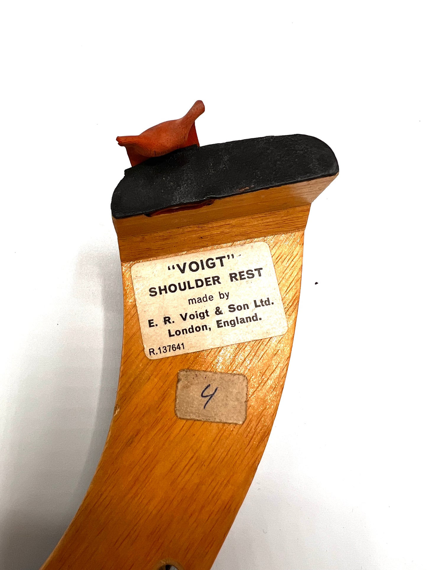 Voigt Shoulder Rest - Vintage Houten Schoudersteun