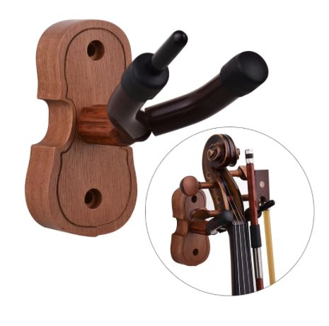 Houten Muurbeugel voor Viool/Altviool