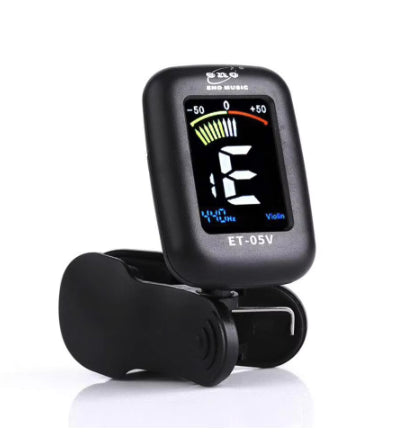Clip-on Digitale Tuner voor Viool en Altviool