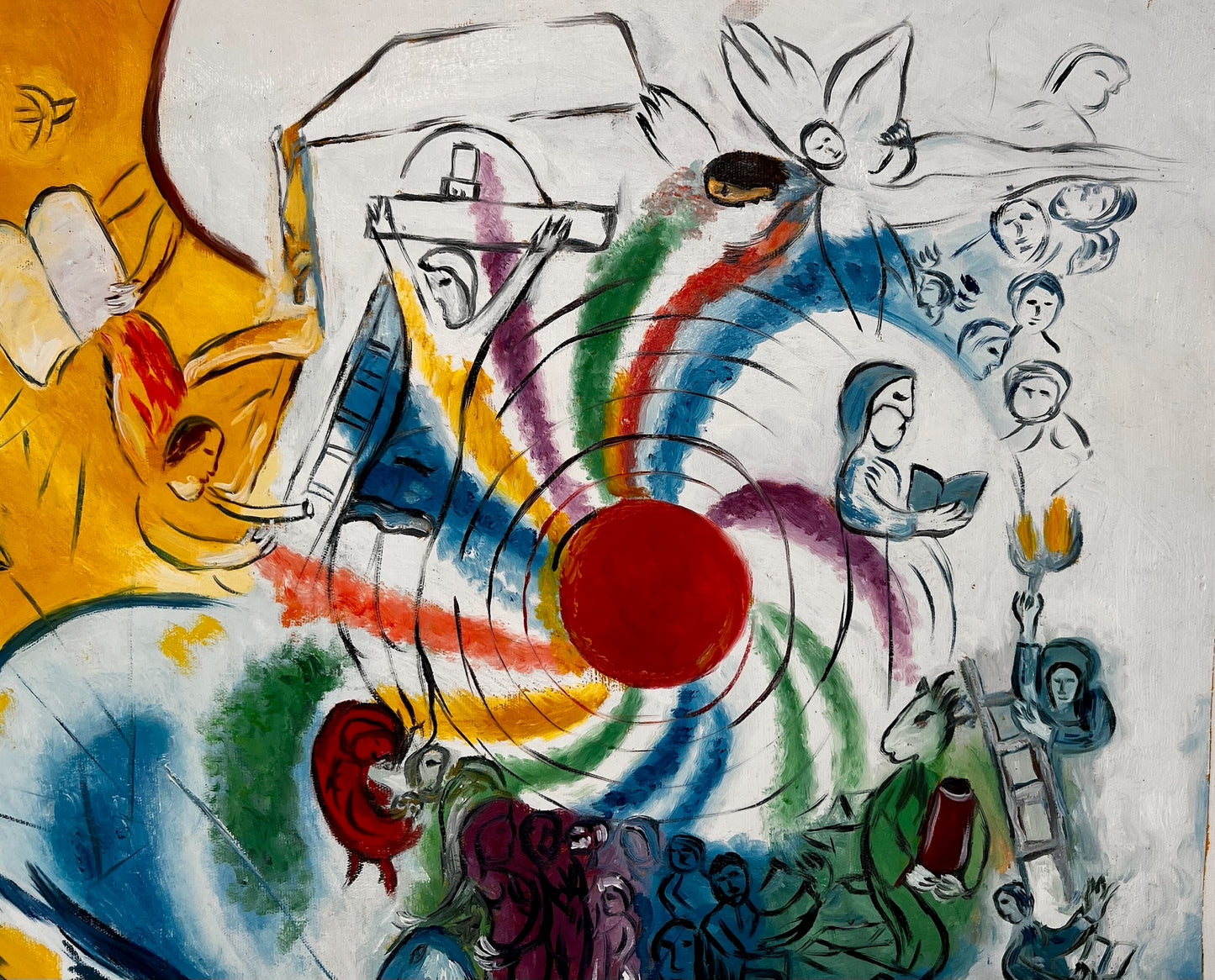 La Création de l’Hombre, Marc Chagall (1887–1985)