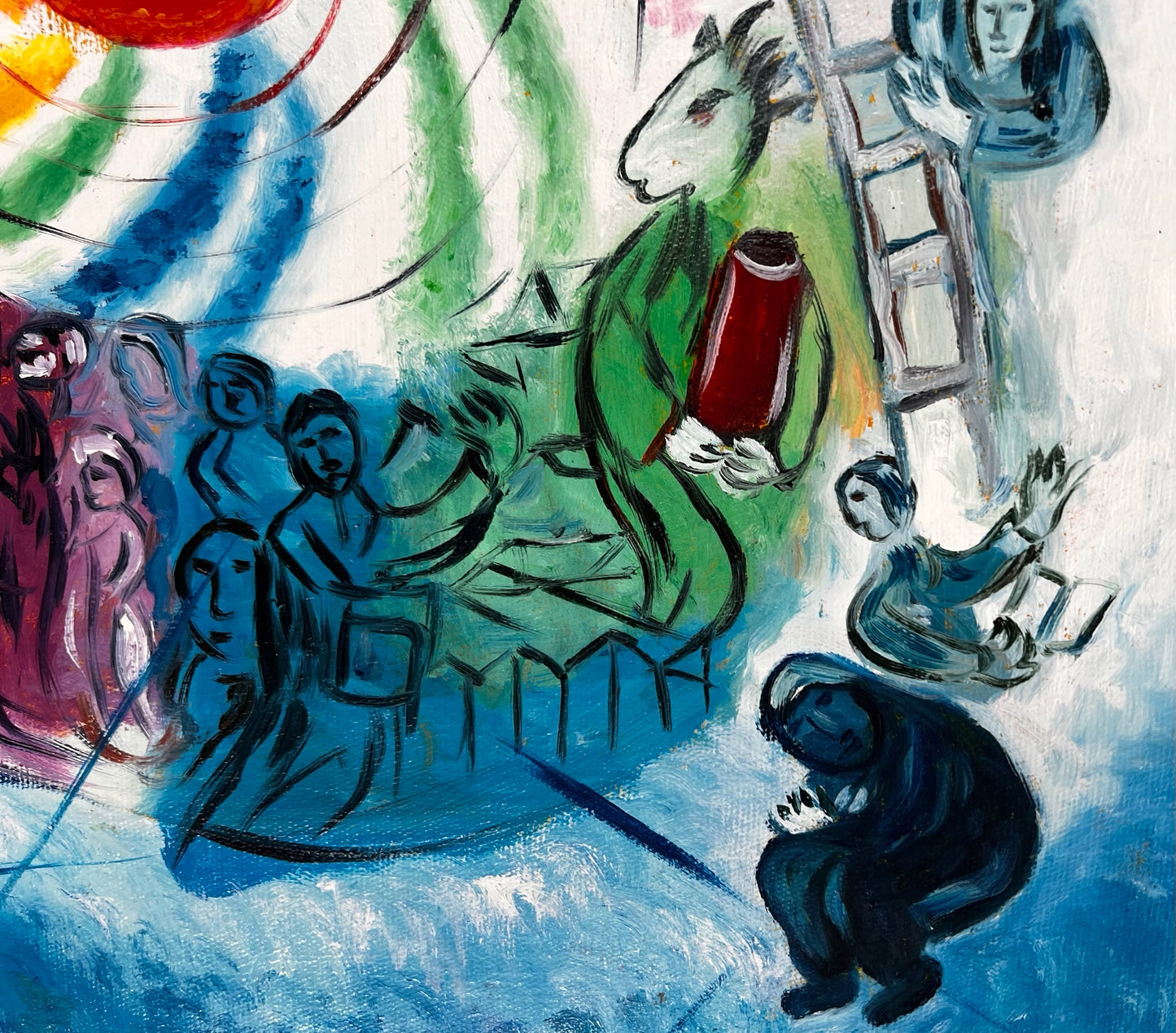 La Création de l’Hombre, Marc Chagall (1887–1985)